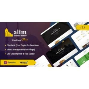 Alim - Islamic Institute & Mosque WordPress Theme + RTL