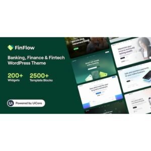 FinFlow - Banking, Finance & Fintech WordPress Theme