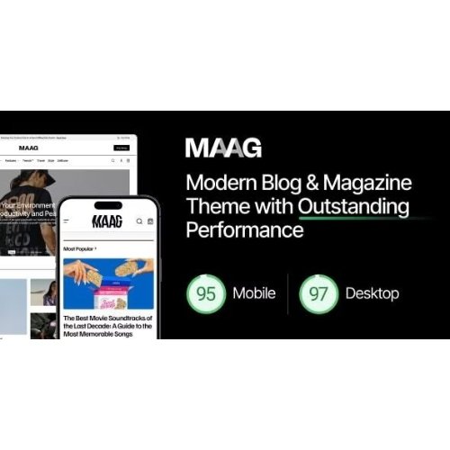 Maag - Modern Blog & Magazine Theme with Outstanding Performance