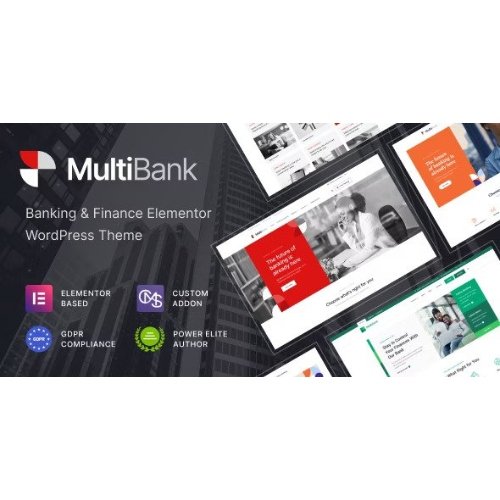 Multibank - Business and Finance WordPress Theme