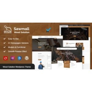 Sawmall - Carpenter and Craftman WordPress Theme