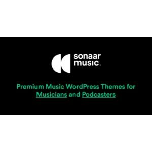 Sonaar Music – Premium Music WordPress Themes for Musicians and Podcasters