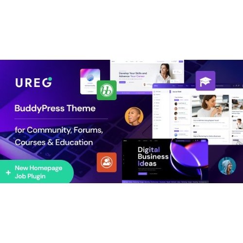 Ureg - BuddyPress & Community WordPress Theme