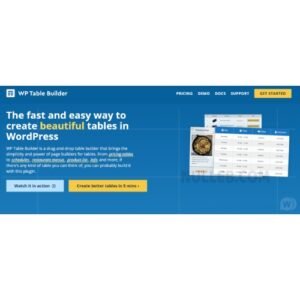 WP Table Builder Pro