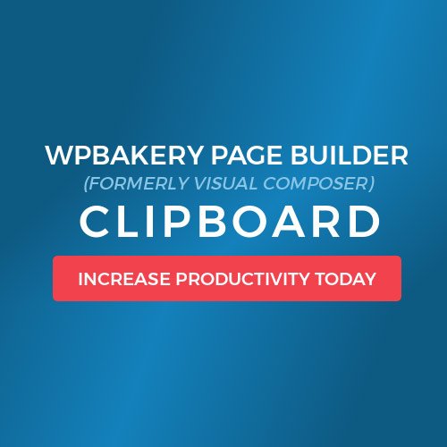WPBakery Page Builder (Visual Composer) Clipboard